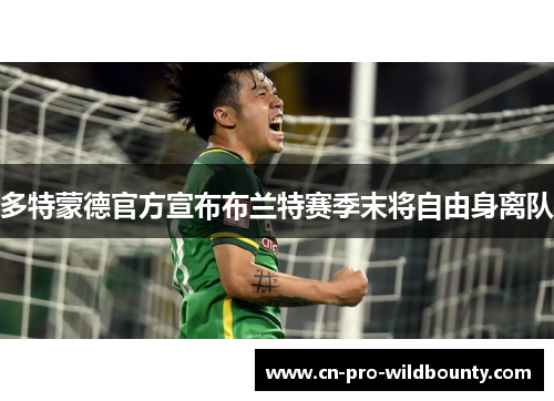 多特蒙德官方宣布布兰特赛季末将自由身离队